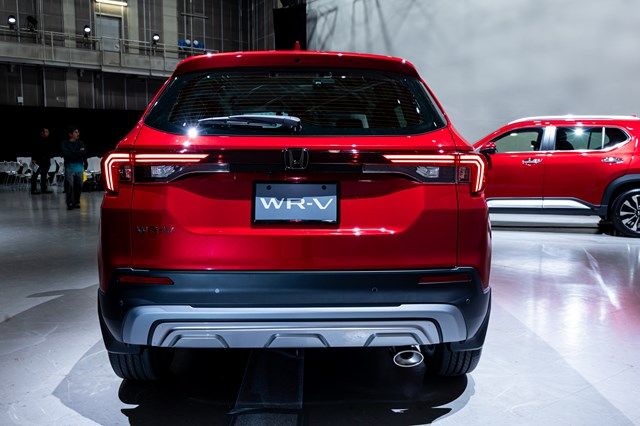 ホンダの新型SUV「WR-V」（写真：三木宏章）