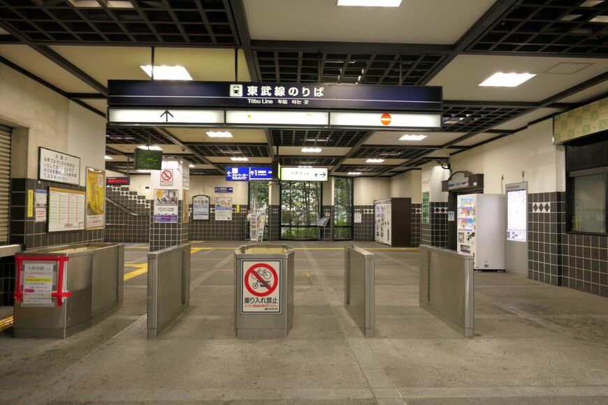 大師前駅1階