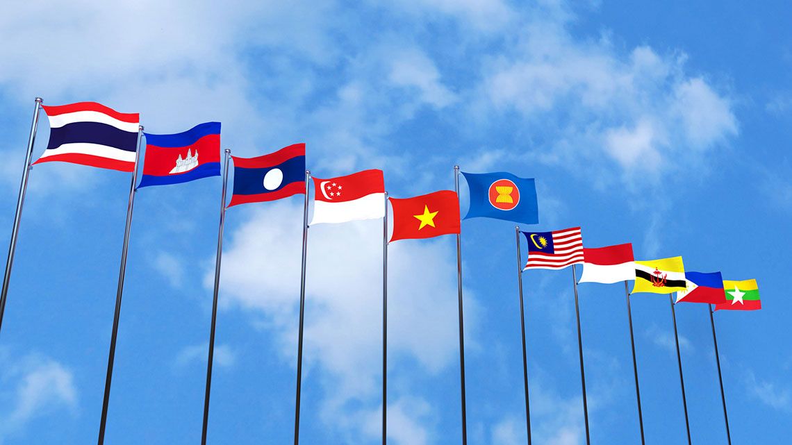 ASEANの国旗