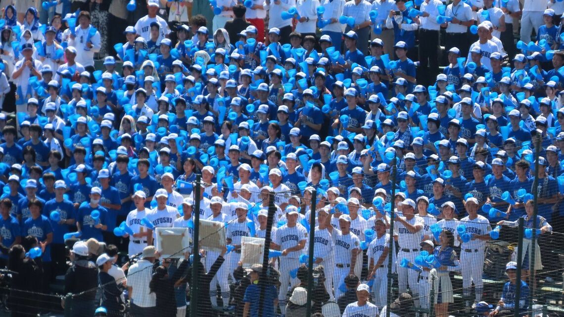 2025年夏の県岐阜商（写真：筆者撮影）