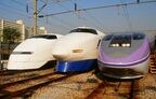 大井車両基地で300系・100系と並んだWIN350