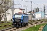 CRRCが製造したハンガリー向け汎用型機関車バイソン（撮影：橋爪智之）