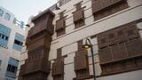 ジェッダ旧市街の伝統的な建築（筆者撮影）