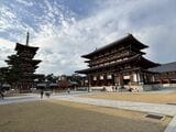 奈良県奈良市西ノ京町にある薬師寺は約1300年の歴史を持つ（筆者撮影）
