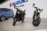スズキの新型「GSX-8T」（筆者撮影）