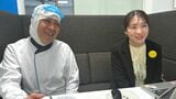 ミルクレープ産みの親である関根俊成さん（左）と、シュゼットで商品開発を行う植田ゆき菜さん（写真：編集部撮影）
