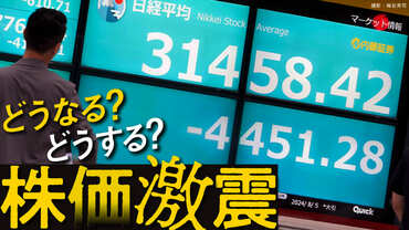 どうなる？どうする？株価激震