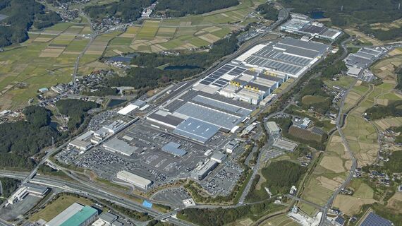 福岡県宮若市に位置するトヨタ自動車九州、宮田工場（写真：トヨタ自動車九州）