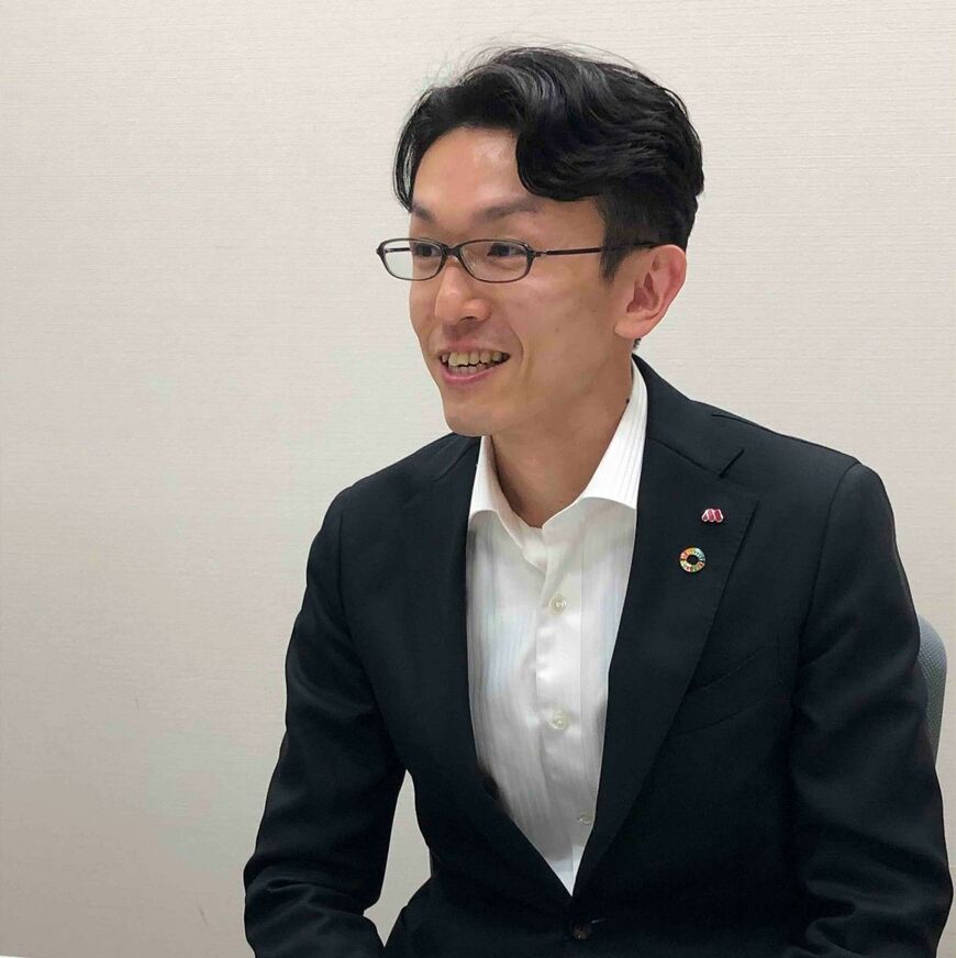 執行役員・経営企画本部長の笠井洸さん（写真：モスフードサービス）