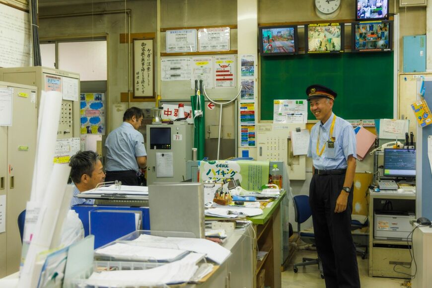 東武東上線 上板橋駅　川村博昭駅長