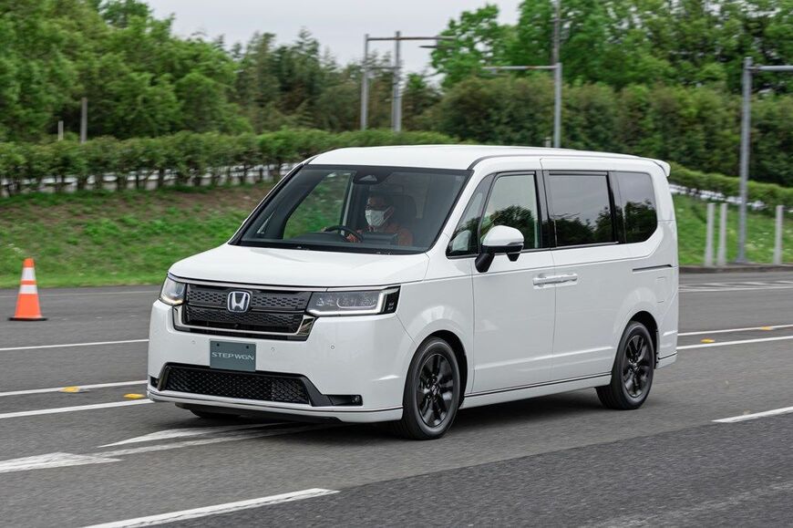 ホンダの新型ステップワゴン（東洋経済オンライン編集部撮影）