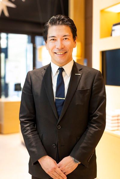 CSJ取締役 営業本部長の田村童真氏。店舗での販売から営業、商品開発まで幅広く担当している（撮影：今井康一）