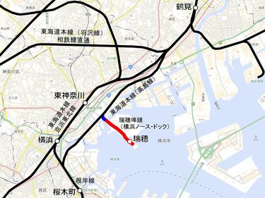 横浜臨海部に残る｢米軍専用線｣を知ってますか 日本初の｢溶接鉄道 ...