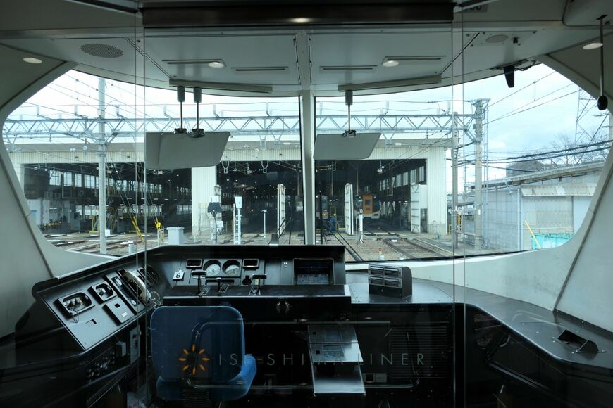 伊勢志摩ライナーのパノラマデッキ