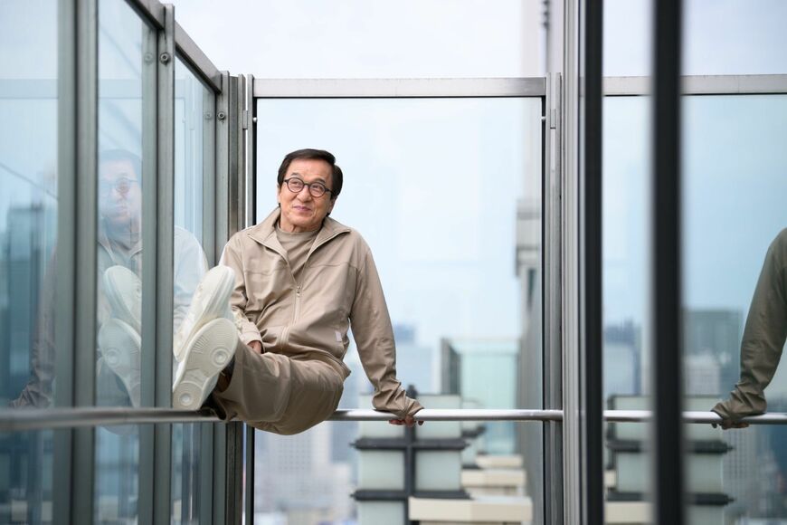 13年ぶりに来日したジャッキー・チェン氏（撮影：今祥雄）