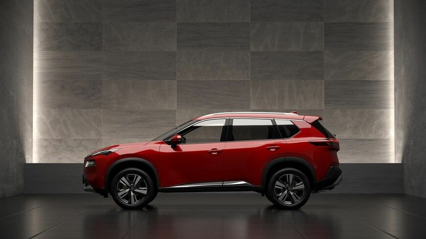新型エクストレイルのディテール（写真：日産自動車）