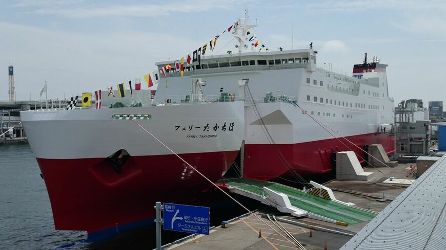 宮崎カーフェリー（筆者撮影） 