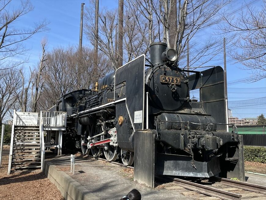 大倉運動公園のC57