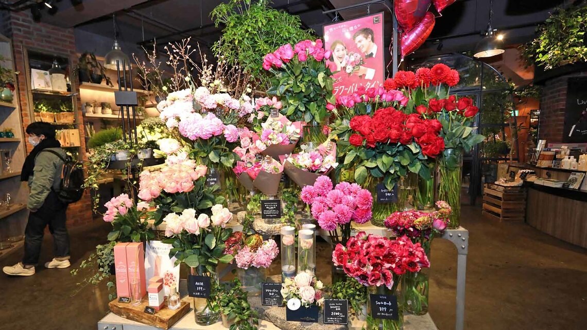 女性に花を贈る バレンタイン新風習の実態 専門店 ブランド 消費財 東洋経済オンライン 社会をよくする経済ニュース