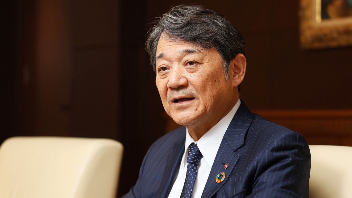 日本生命保険 社長 朝日智司氏