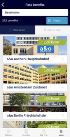 アプリの特典画面