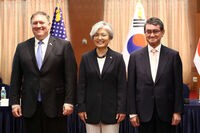 日米韓､｢北朝鮮の非核化｣に向けて連携へ 外相会談で一致
