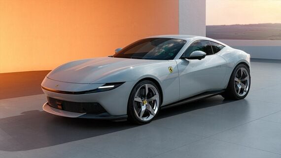 ボディカラーがホワイトだとまた違ったエレガンスさが感じされる（写真：Ferrari）