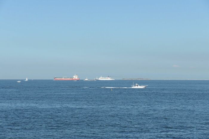 東京湾の眺め