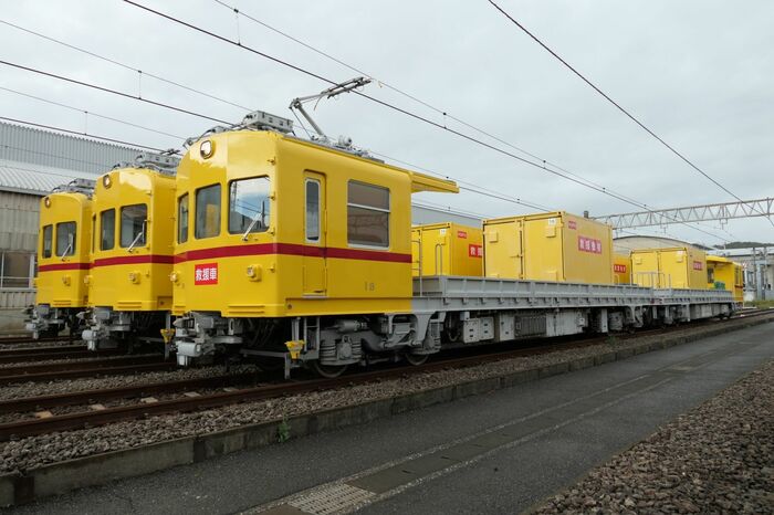 3本並んだ京急デト（品川方）