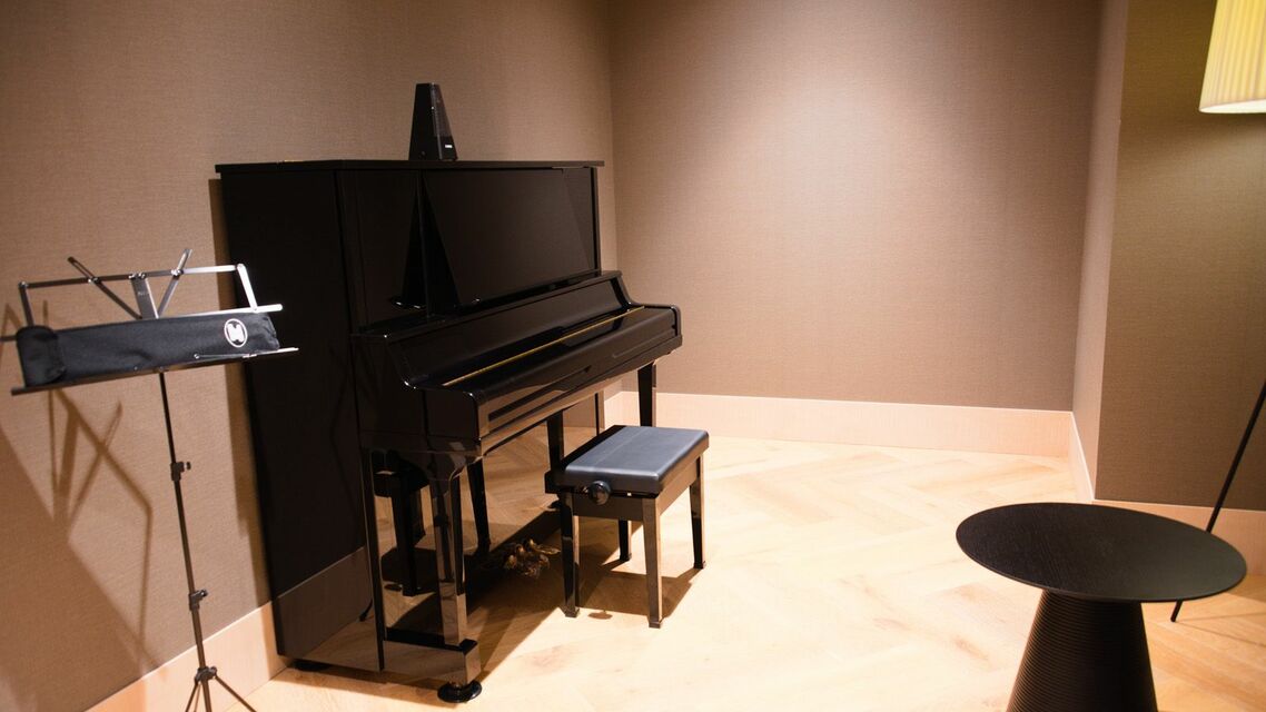 ピアノ演奏の専用部屋