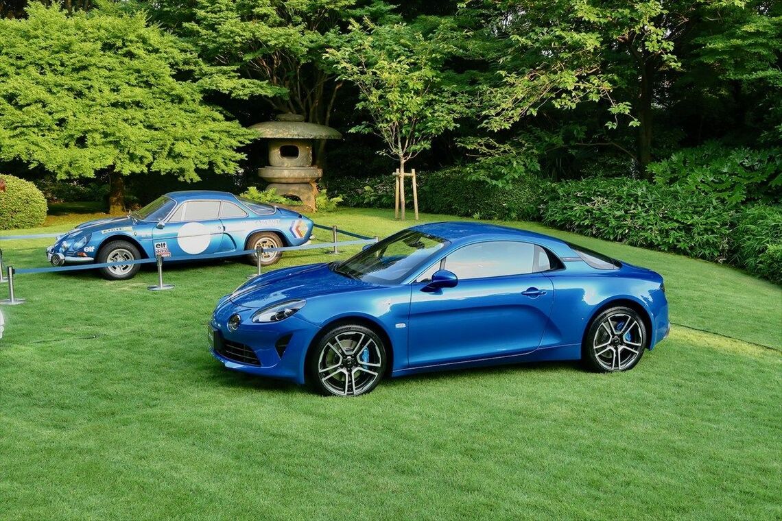 2018年にフランス大使館で発表された日本仕様（筆者撮影）