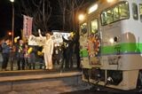 2019年に廃止された夕張支線の最終列車。同線を開業した北海道炭礦鉄道は、官営から民間に払い下げられ、再び国に買収された鉄道だ（編集部撮影）