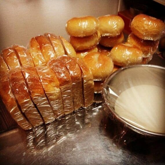 パン作りの様子