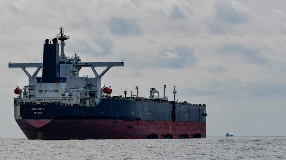 ロシアの原油を運ぶタンカー