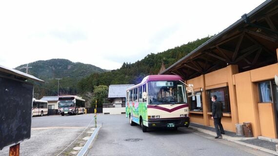 大原バス停