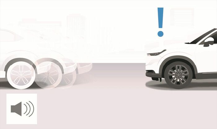 先行車発進お知らせ機能