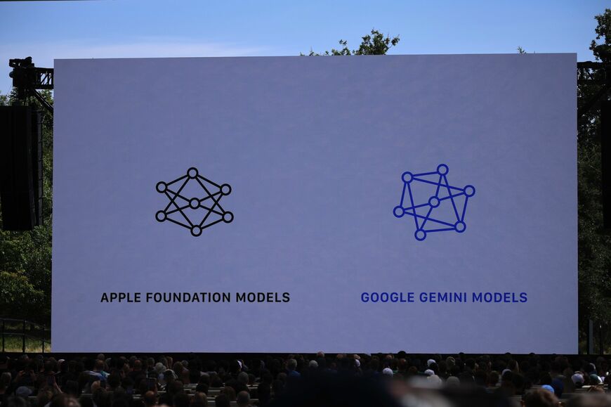 アップルの旧来のモデル、GoogleのGeminiのモデル