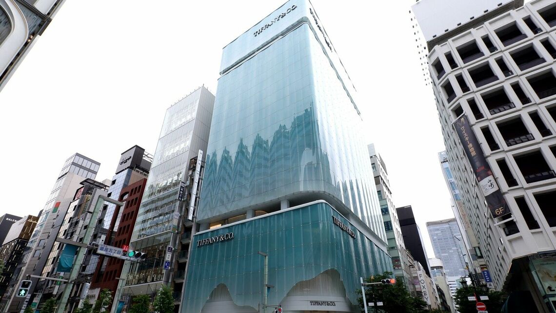 7月11日に開業したティファニー銀座