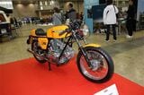 ドゥカティの1974年式「750スポーツ」（筆者撮影）