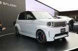 世界初公開、ホンダの小型EV「Super-ONE Prototype」（筆者撮影）