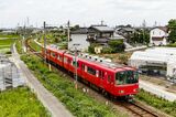 名古屋鉄道では最も古い歴史を持つ尾西線（筆者撮影）