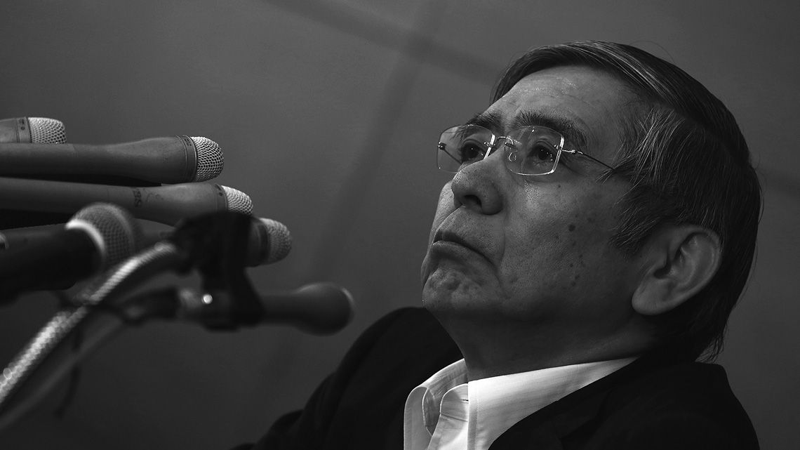 前日銀総裁の黒田東彦氏