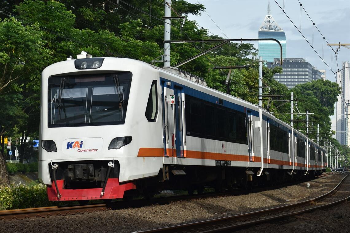 スカルノ・ハッタ空港鉄道 電車