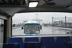 後続車両が追随する様子