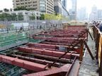 2017年10月当時の地下化工事現場