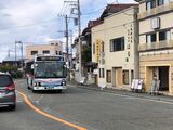 市内を走る京急バス（筆者撮影）