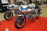 ドゥカティの1975年式「750スーパースポーツ」（筆者撮影）