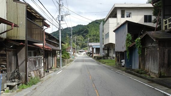 群馬県南牧村の様子