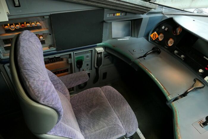 500系の運転席