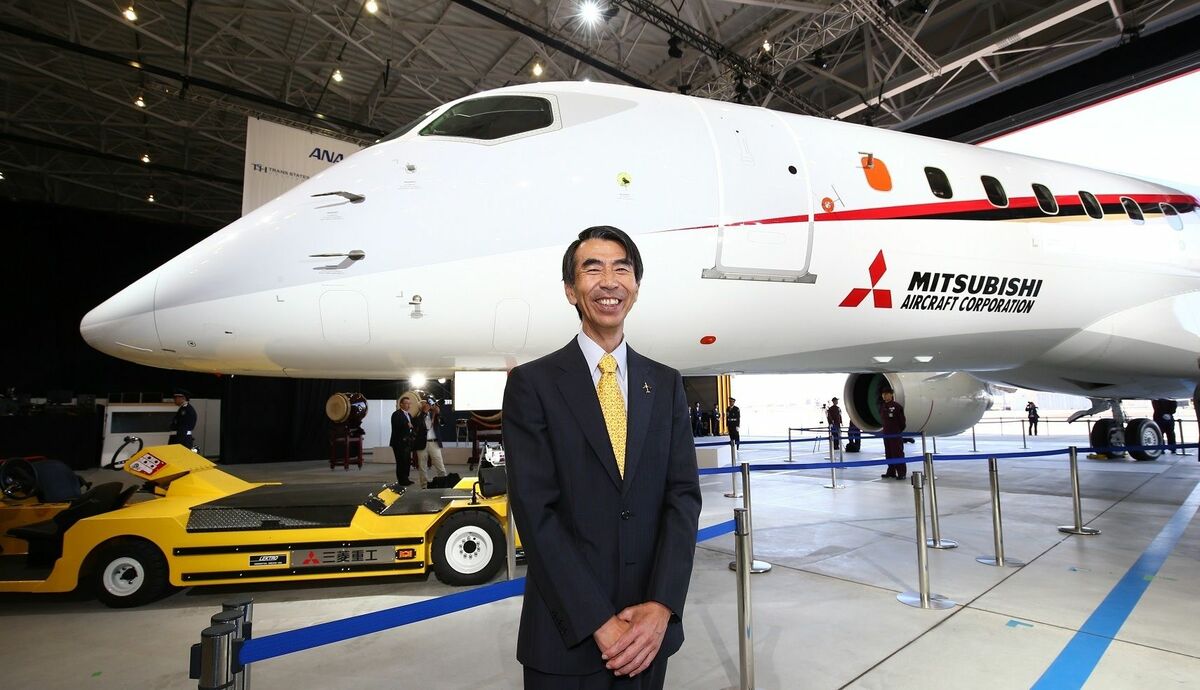MRJついに公開！｢世界市場の半分を取る｣ 三菱航空機トップが語る世界